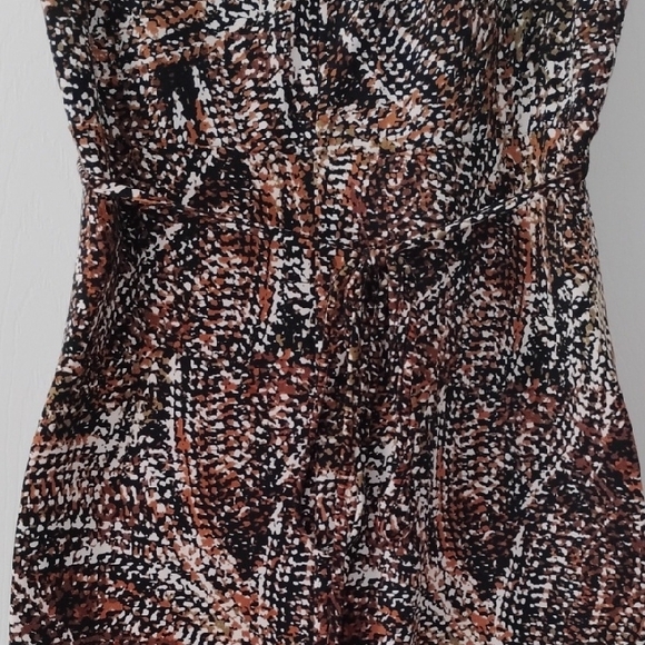 Axcess Multi-Color Patterned Midi Dress - Picture 8 of 10